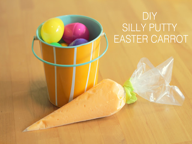 silly putty Easter carrot