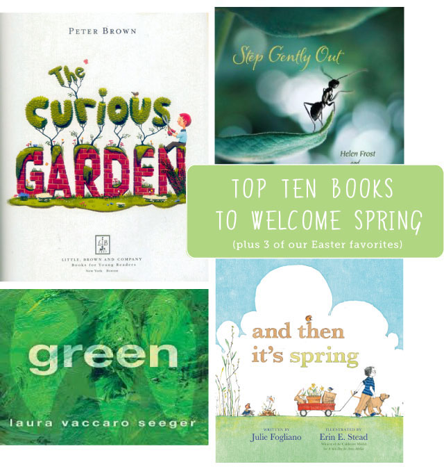 top kids books for spring (including 3 Easter picks)