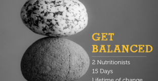 "Get Balanced" nutrition program: no more feeling wired but tired