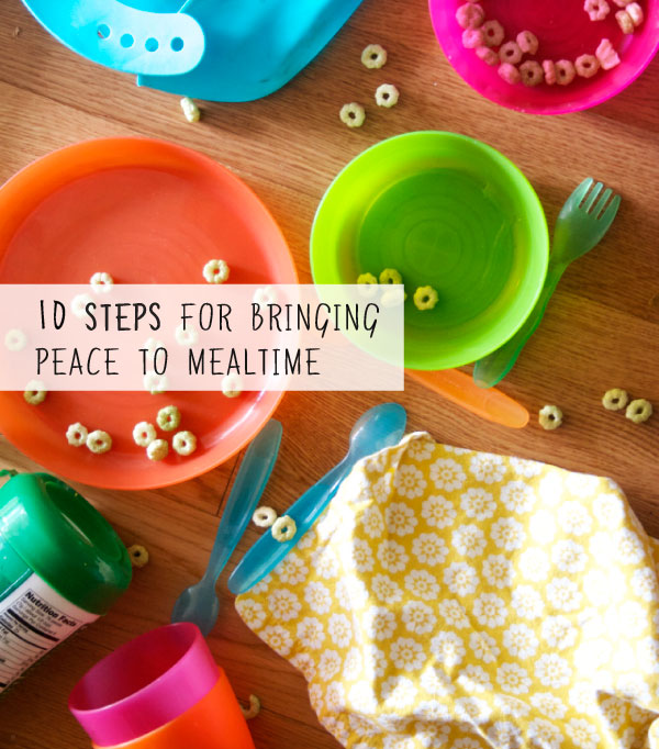 10 steps to easier and more peaceful family meals