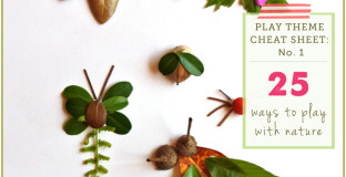 Play Themes to explore over several days and weeks with the kids - #1: Nature