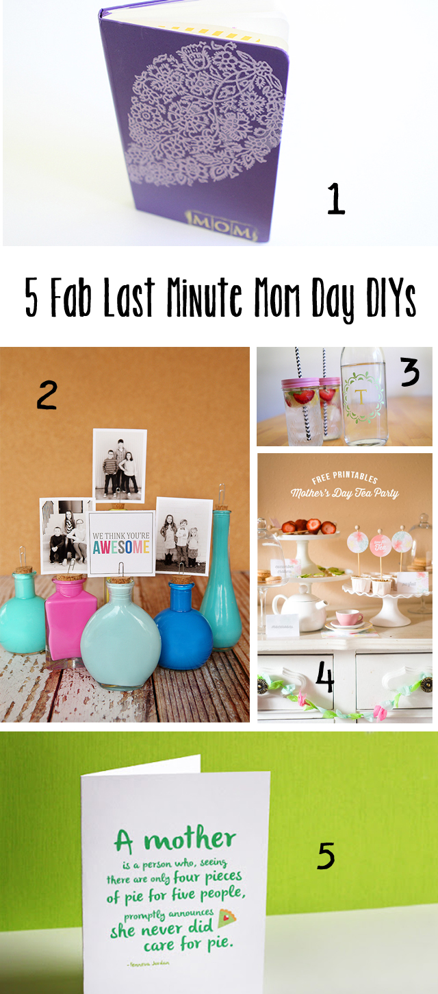 5 of the best last minute Mother's Day ideas