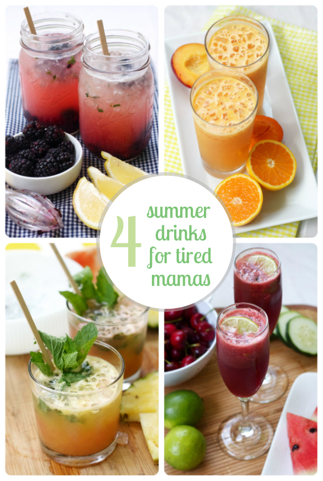 4 tasty ways to top of your busy summer day (alcoholic or not - whichever you prefer)