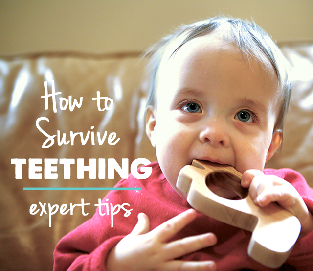 Excellent info. here on how to get through the teething stage!